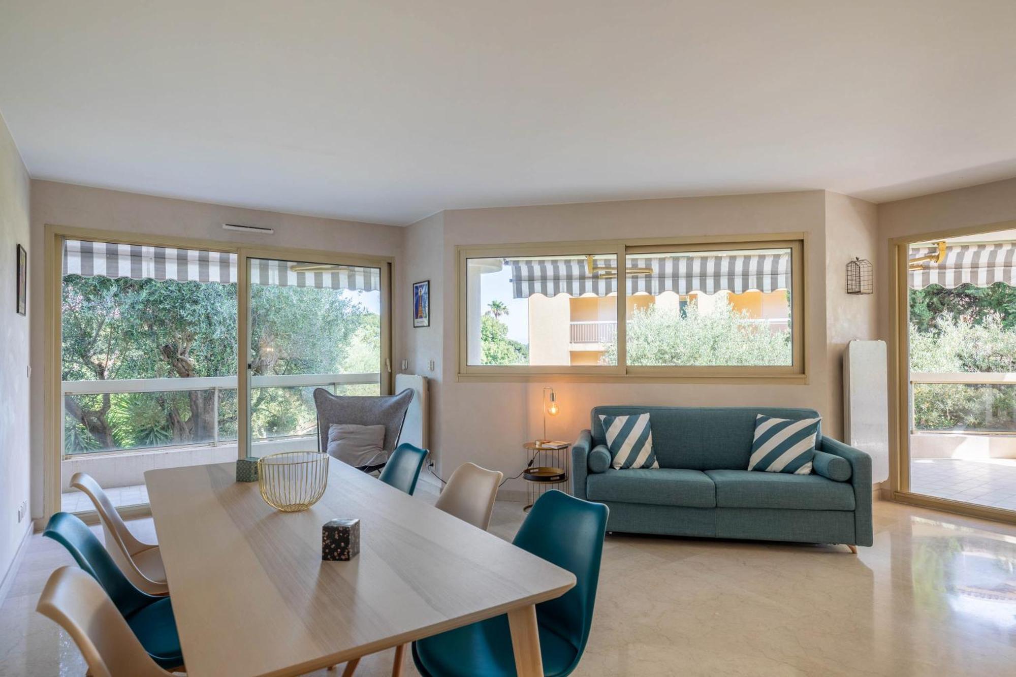 Tanit Piscine, 6 Couchages, Parking Apartment Антиб Екстериор снимка